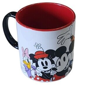 Mickey and The Gangs Ceramic Coffee Mug 16 Oz Multicolor